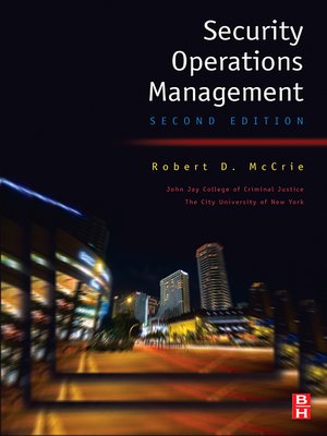 cover image of Security Operations Management